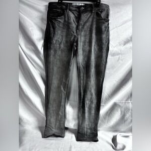 MODERN CULTURE Men's Charcoal Slim Straight Jeans